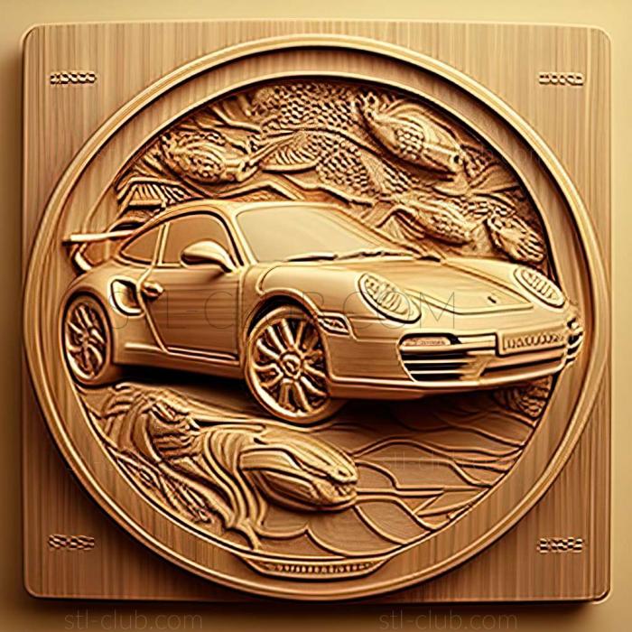 3D модель Porsche 997 (STL)